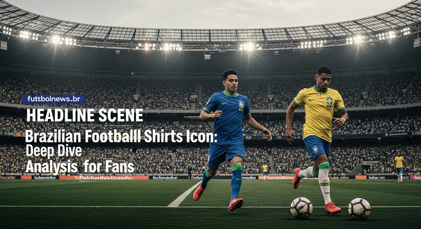 Brazil national team in yellow jersey with green trim, crest visible, action pose on field.