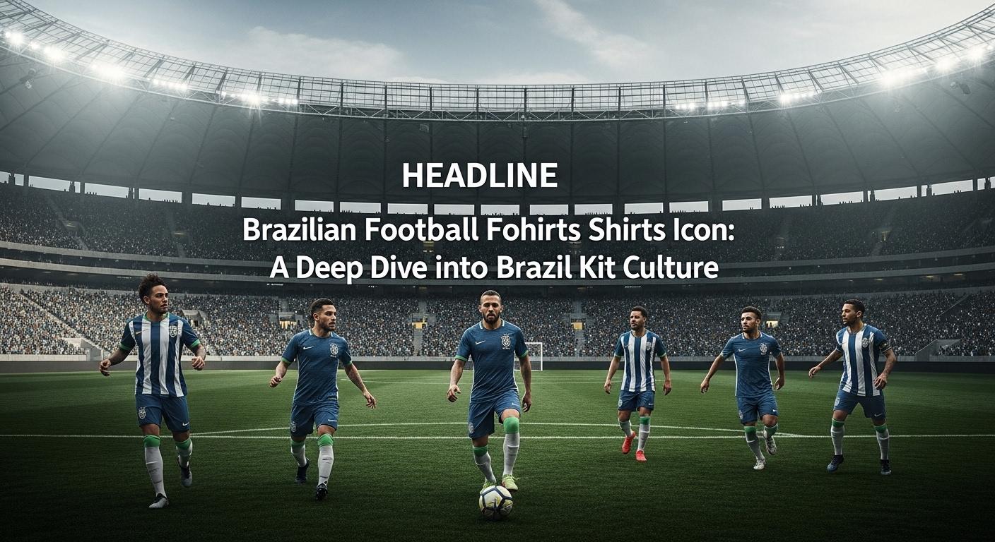 Editorial photo of a Brazilian football jersey representing the Brazilian Football Shirts Icon.