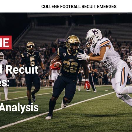 College Football Recruit Emerges: A Deep Analysis